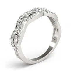 Diamond Braided Band .27tw