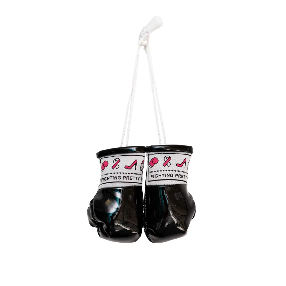 Fighting Pretty Mini Boxing Gloves - Black