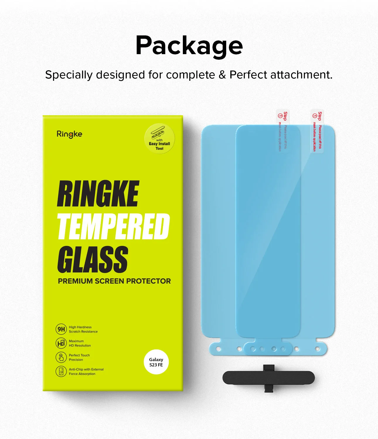 Galaxy S23 FE Screen Protector | Full Cover Glass