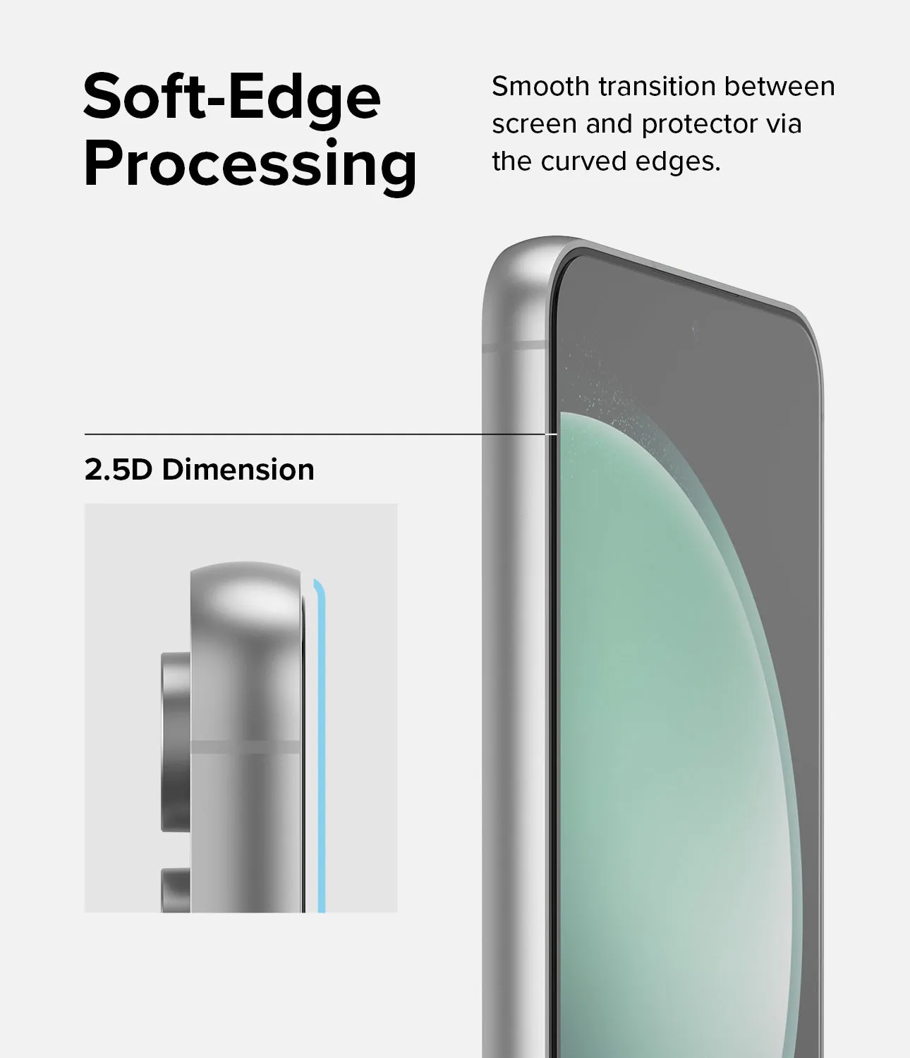 Galaxy S23 FE Screen Protector | Full Cover Glass