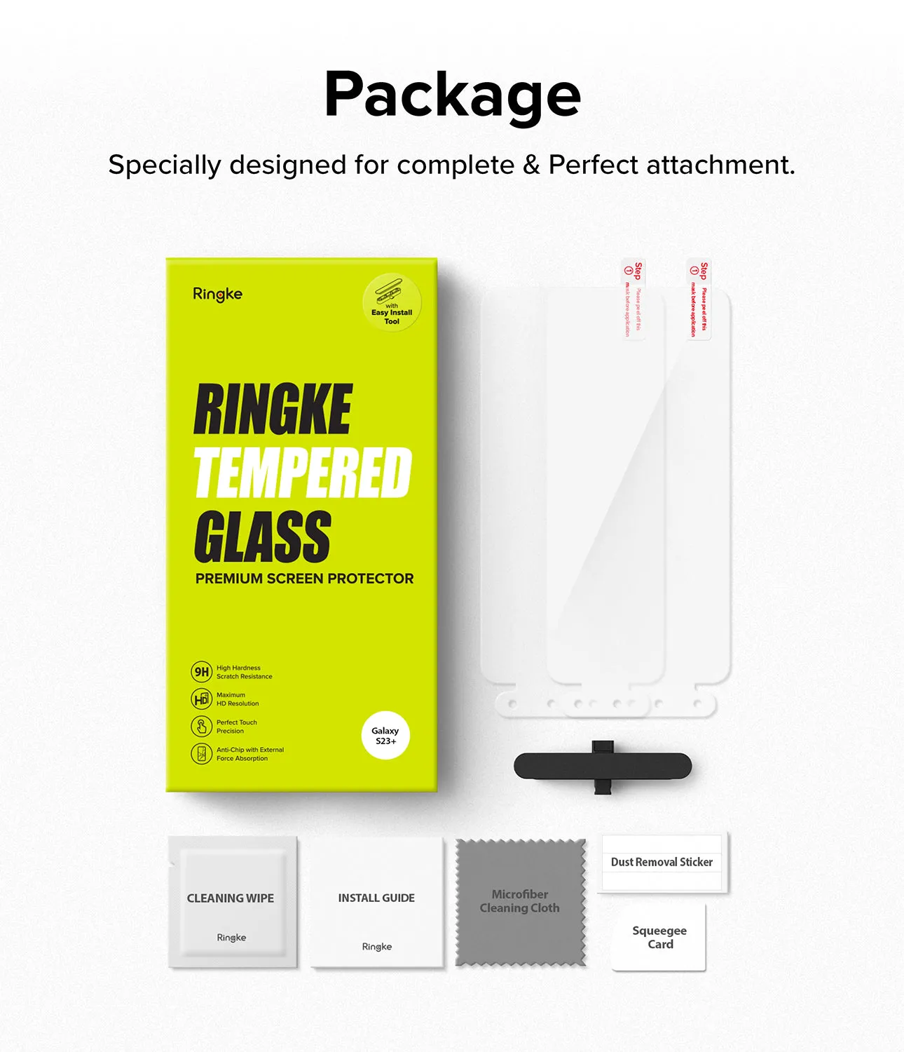 Galaxy S23 Plus Screen Protector | Full Cover Glass