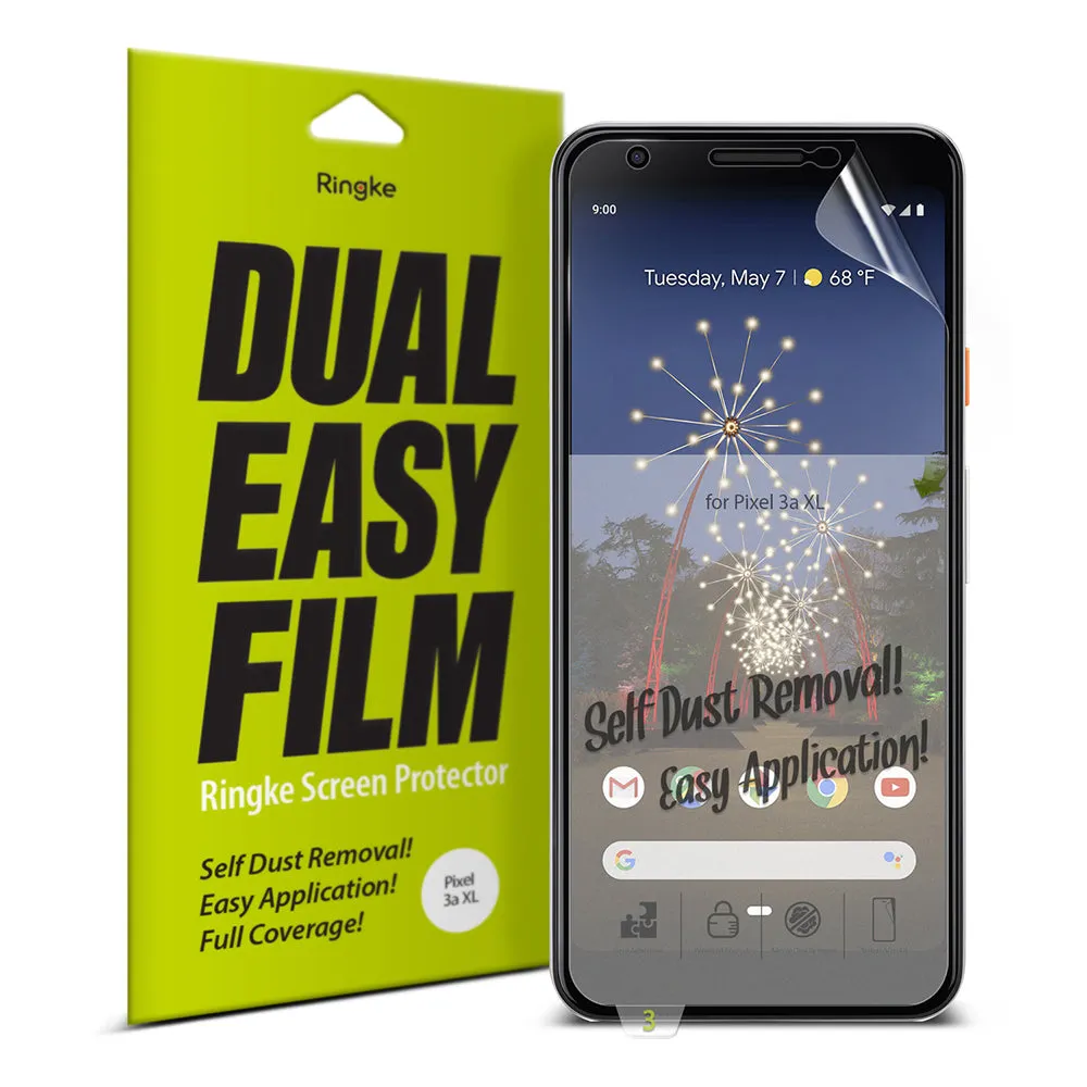 Google Pixel 3a XL Screen Protector | Dual Easy Film