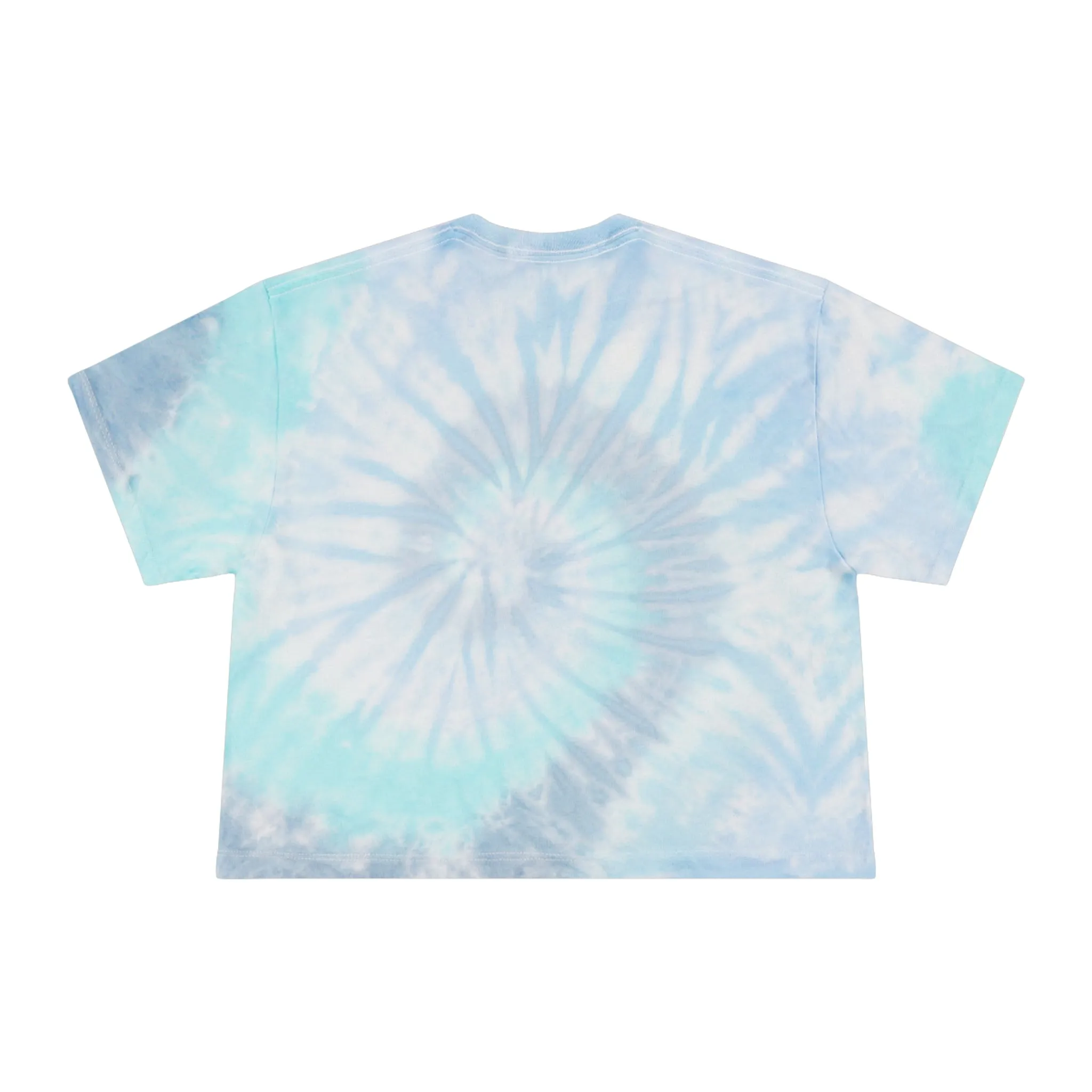 Happy Lamb Icecream Tie-Dye Crop Tee