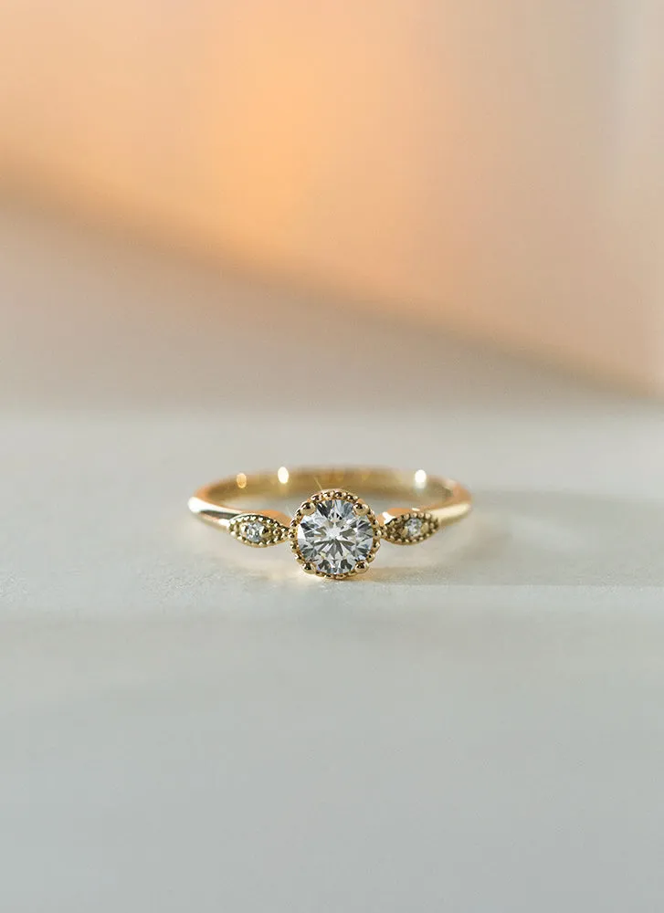 Harper diamond ring 14k gold