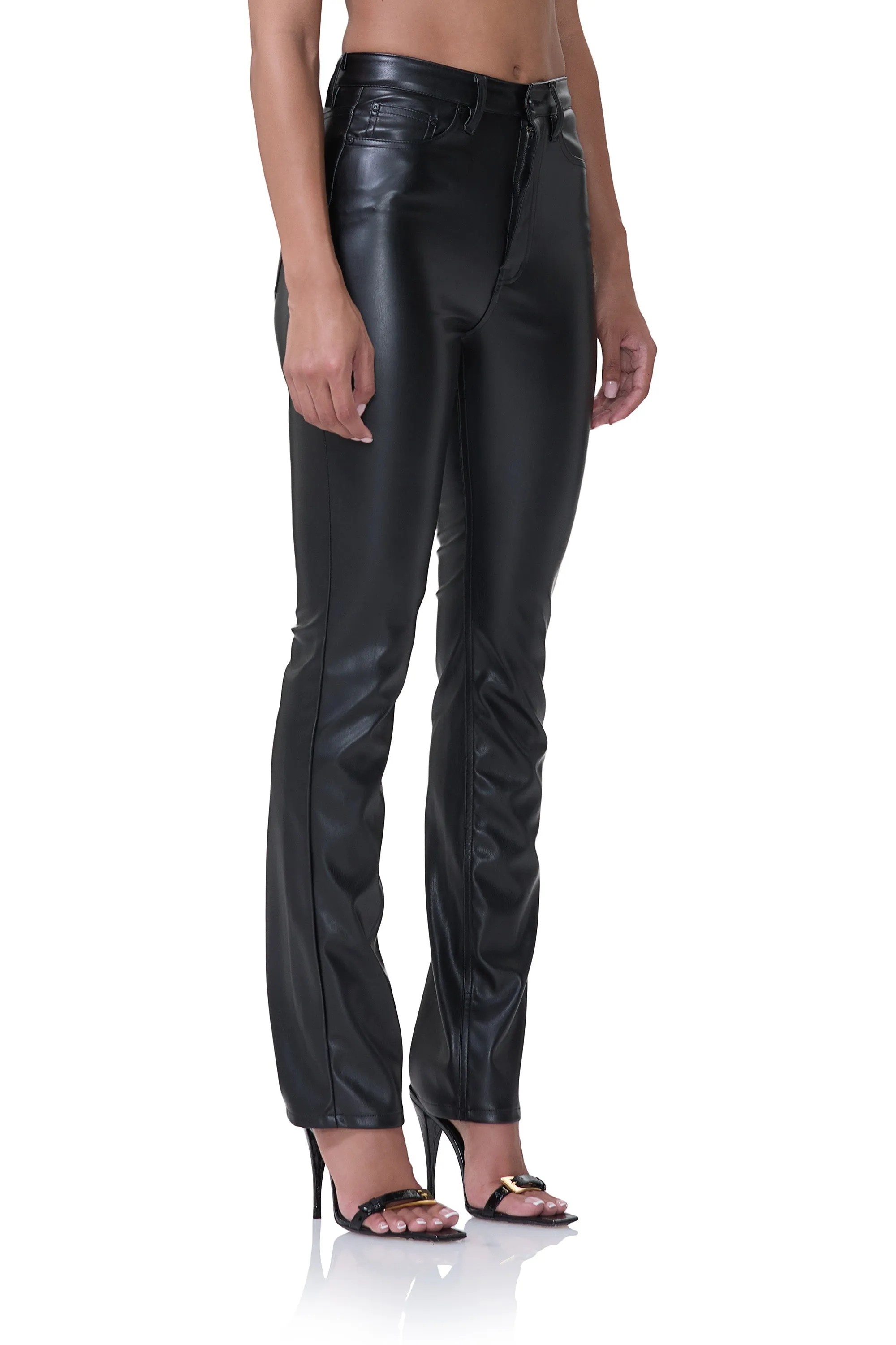 Heston Straight Leg Pant - Noir