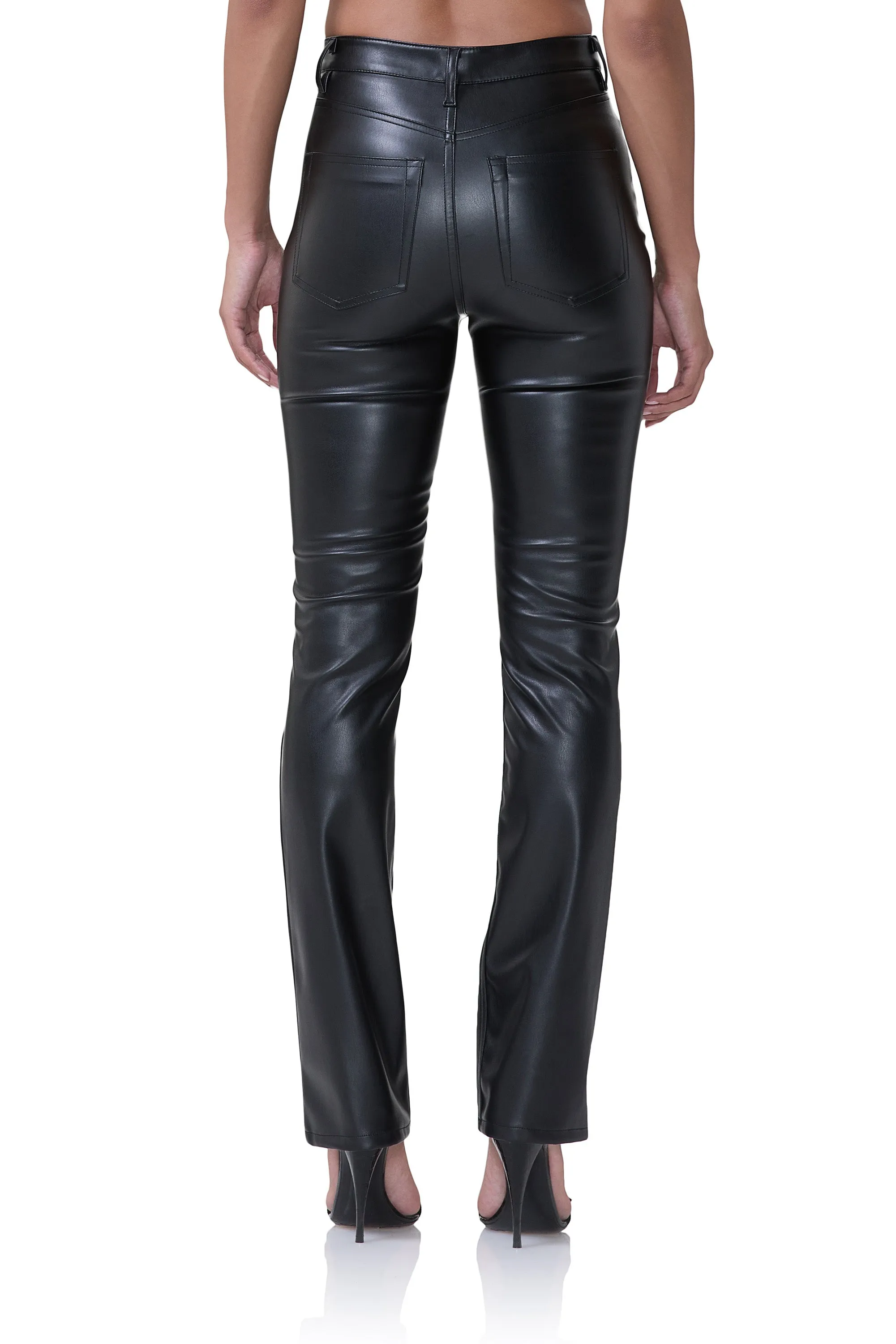 Heston Straight Leg Pant - Noir