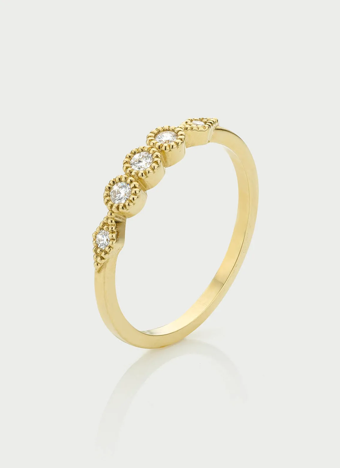 Howie diamond ring 14k gold