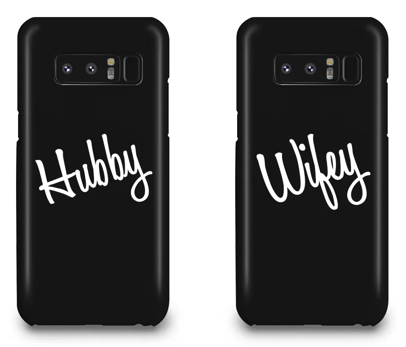 Hubby & Wifey - Couple Matching Phone Cases