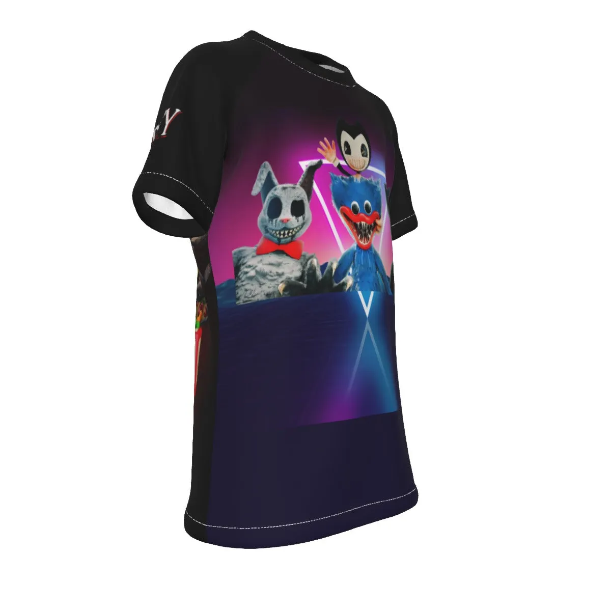 Kids Bendy Mr Hopps Cartoon Cat Shirt