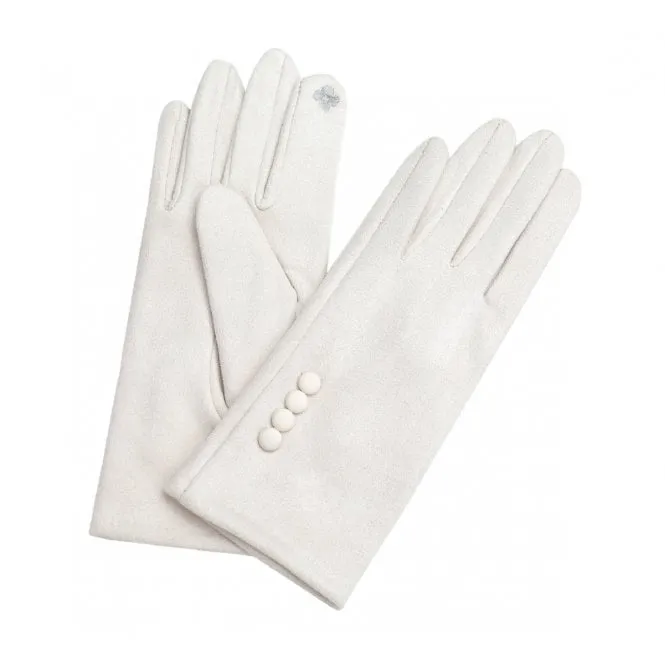 Ladies Button Detail Gloves