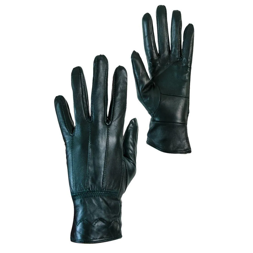 Ladies Womens Winter Quality Genuine Soft Leather Gloves Fur Lined Driving Warm