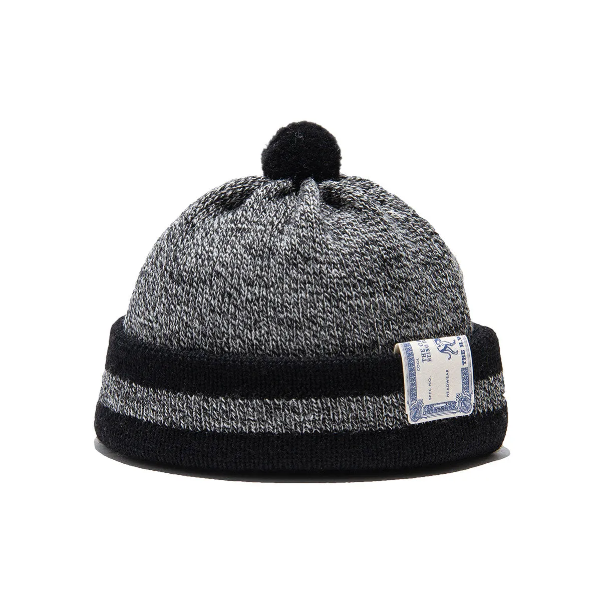 LINE BEANIE - Gray