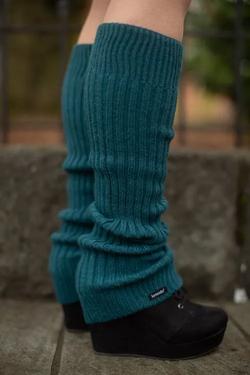 Lux Ribbed Leg Warmers