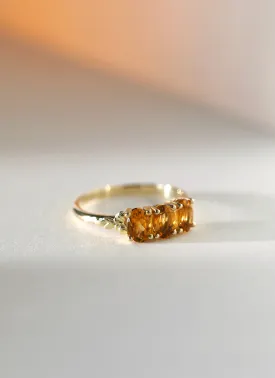 Max citrine ring 14k gold