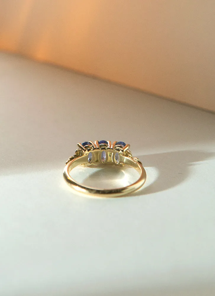 Max tanzanite ring 14k gold