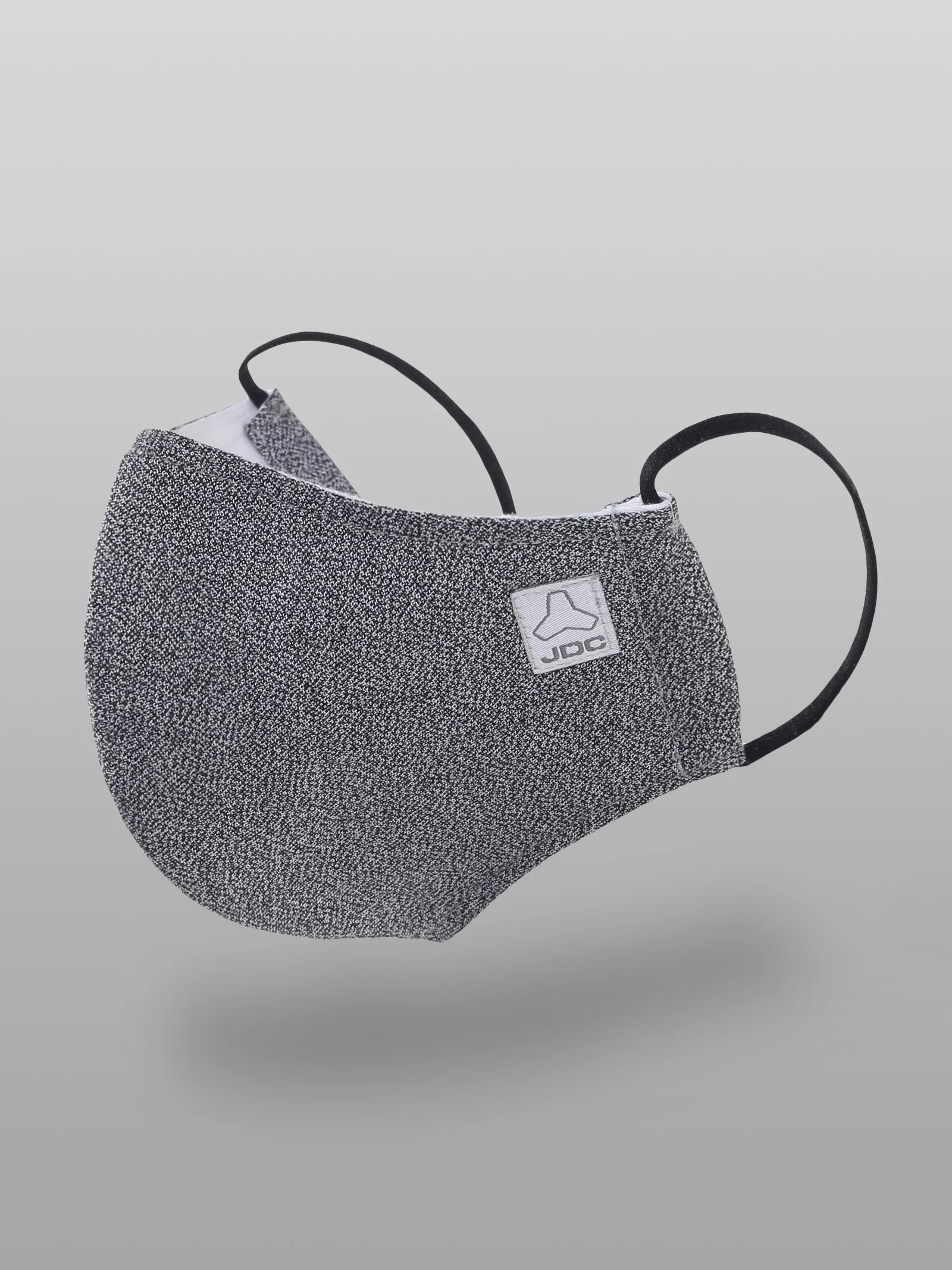 MEN'S BLACK & GREY SOLID COMBO ODOURLESS MASK