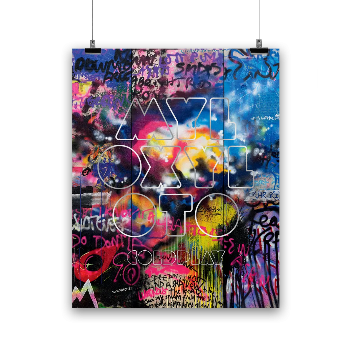 Mylo Xyloto - Lithograph