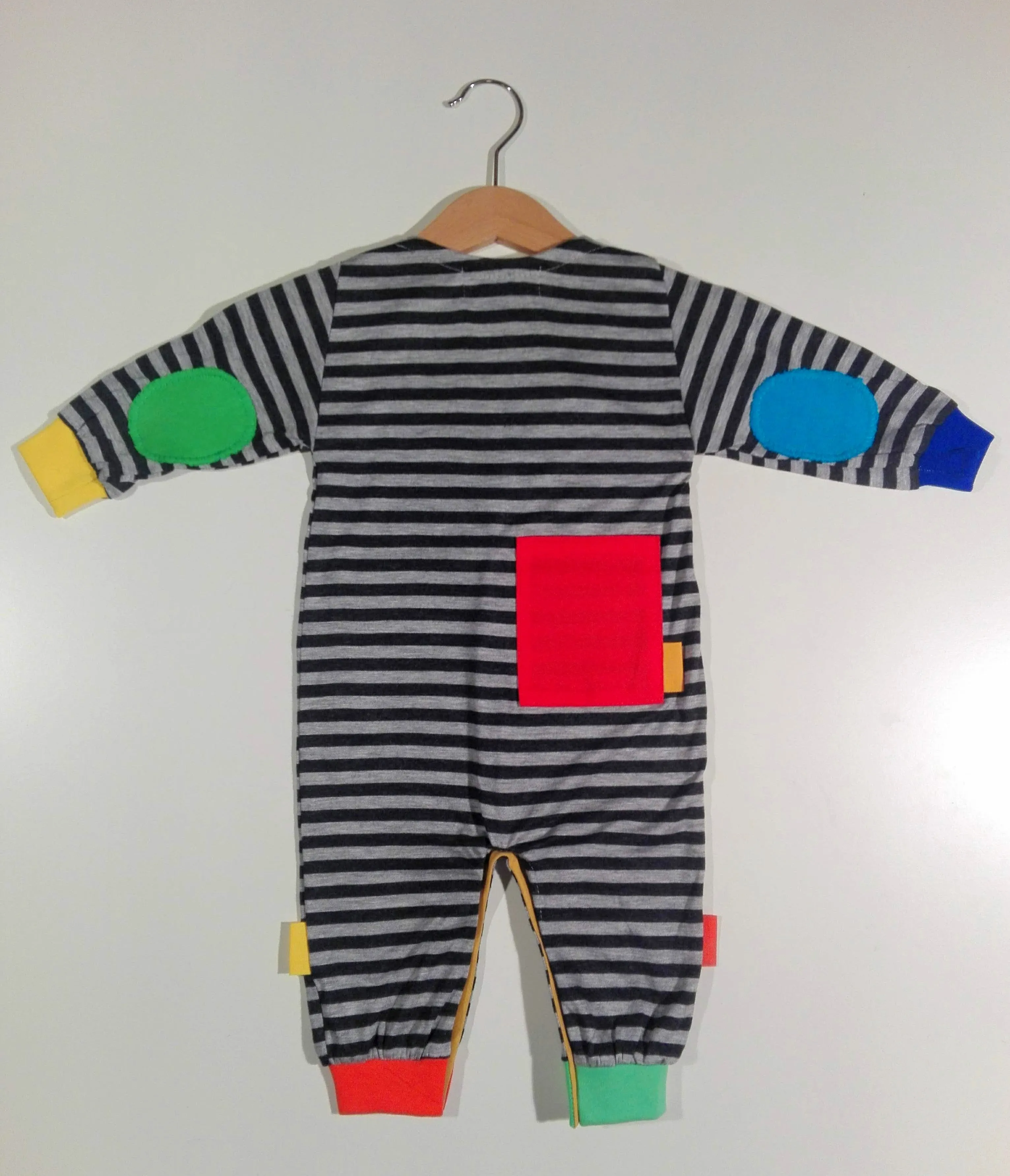 Onesie in cotton with pockets