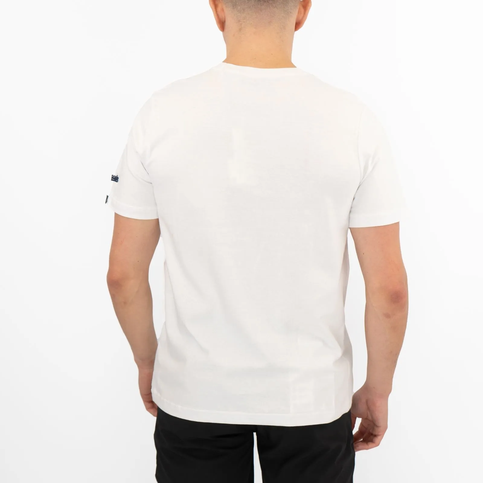 Original Penguin T-shirt Short Sleeve Embroidered White