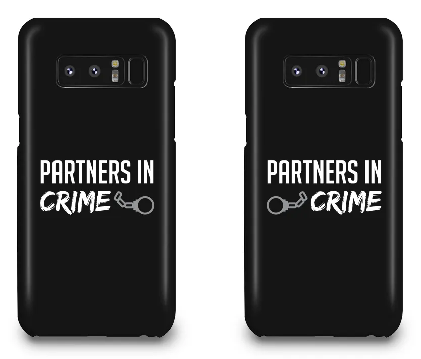 Partners in Crime - Couple Matching Phone Cases