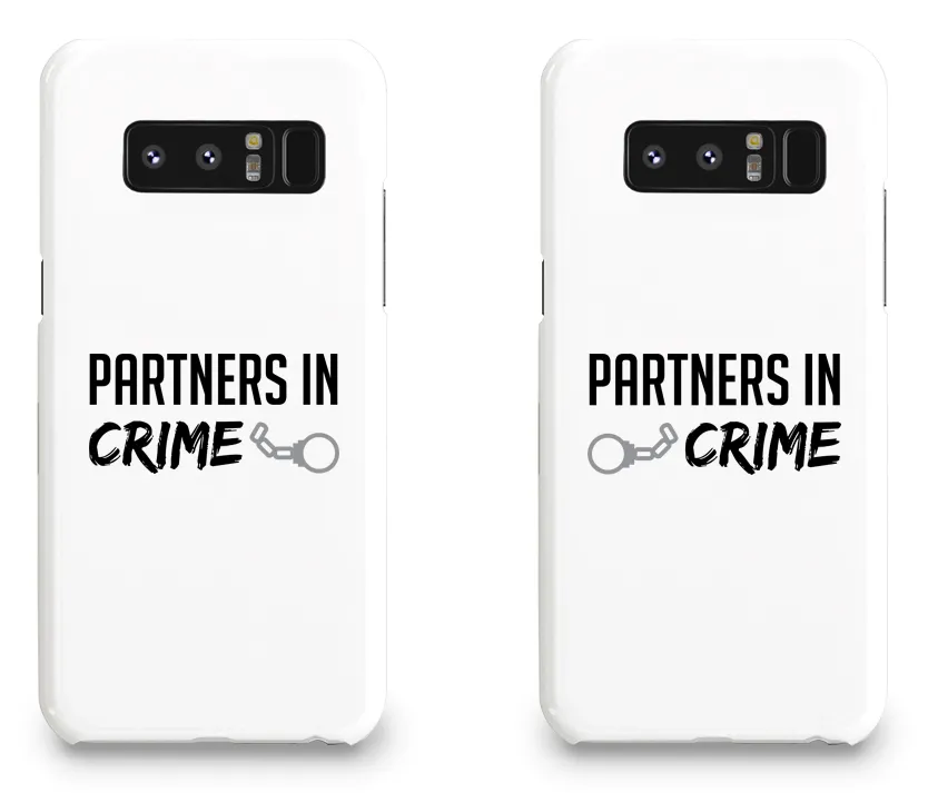 Partners in Crime - Couple Matching Phone Cases