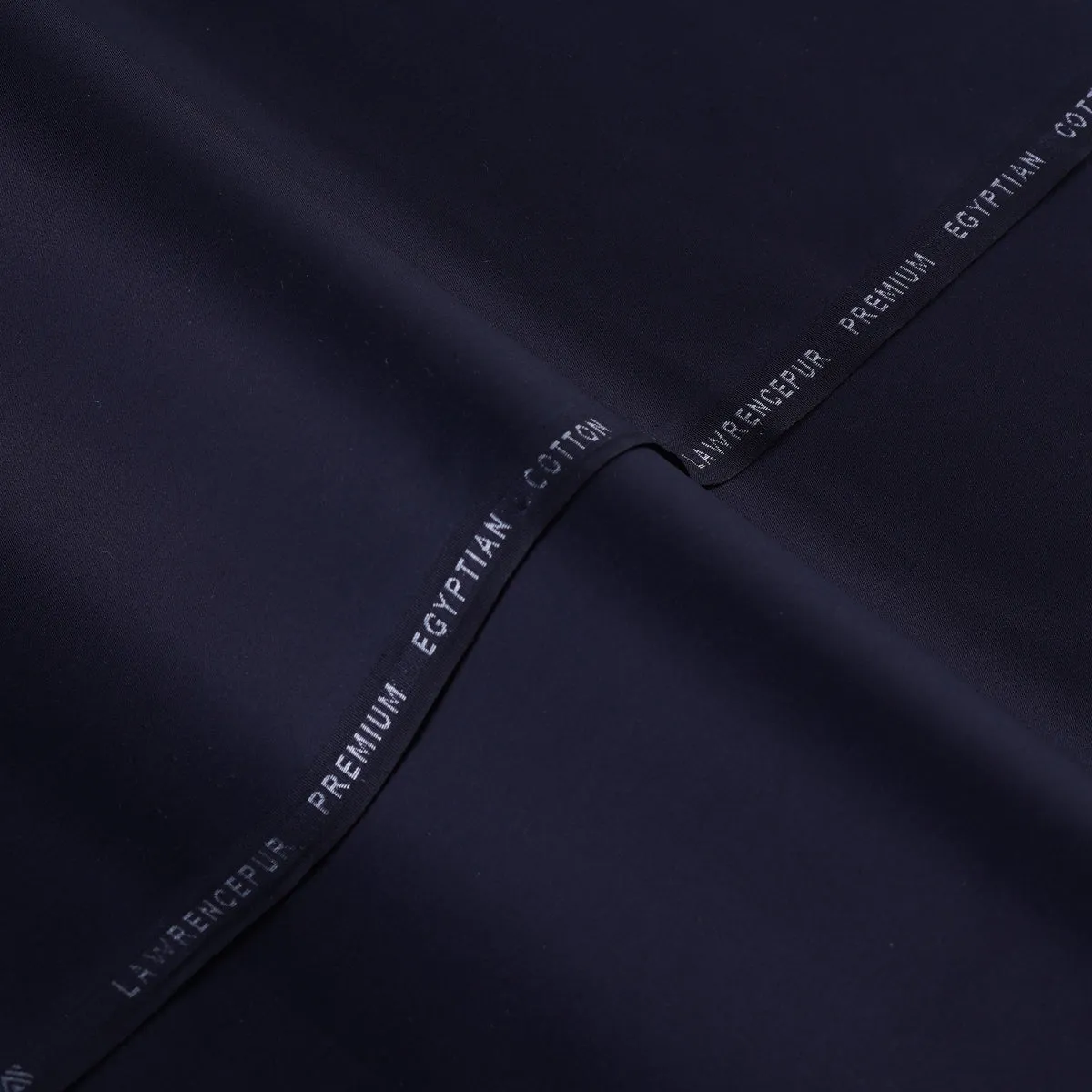 Plain-Navy Blue, Premium Egyptian Cotton Shalwar Kameez Fabric