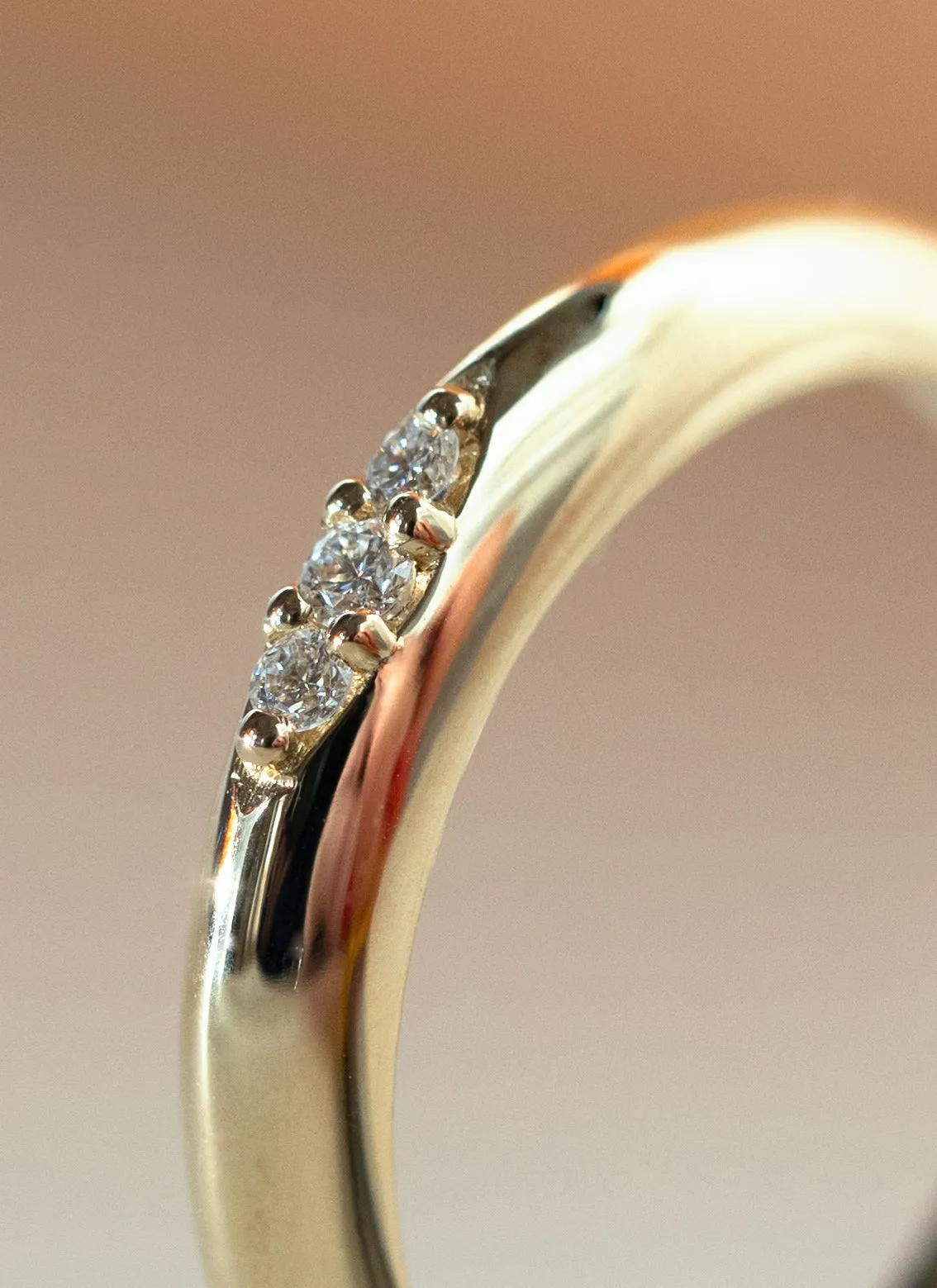 Polina diamond ring 14k gold