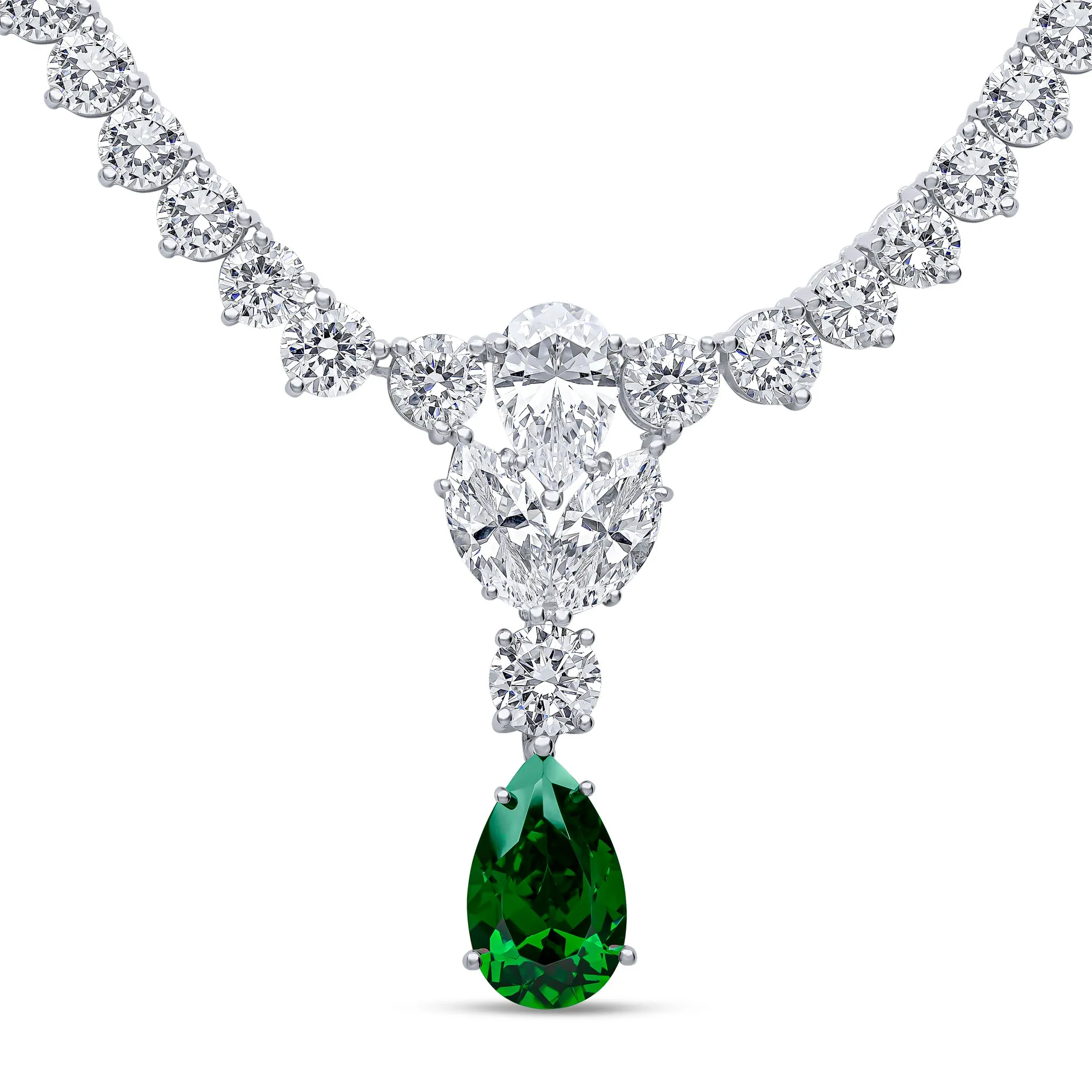 Rebecca Necklace (Emerald)