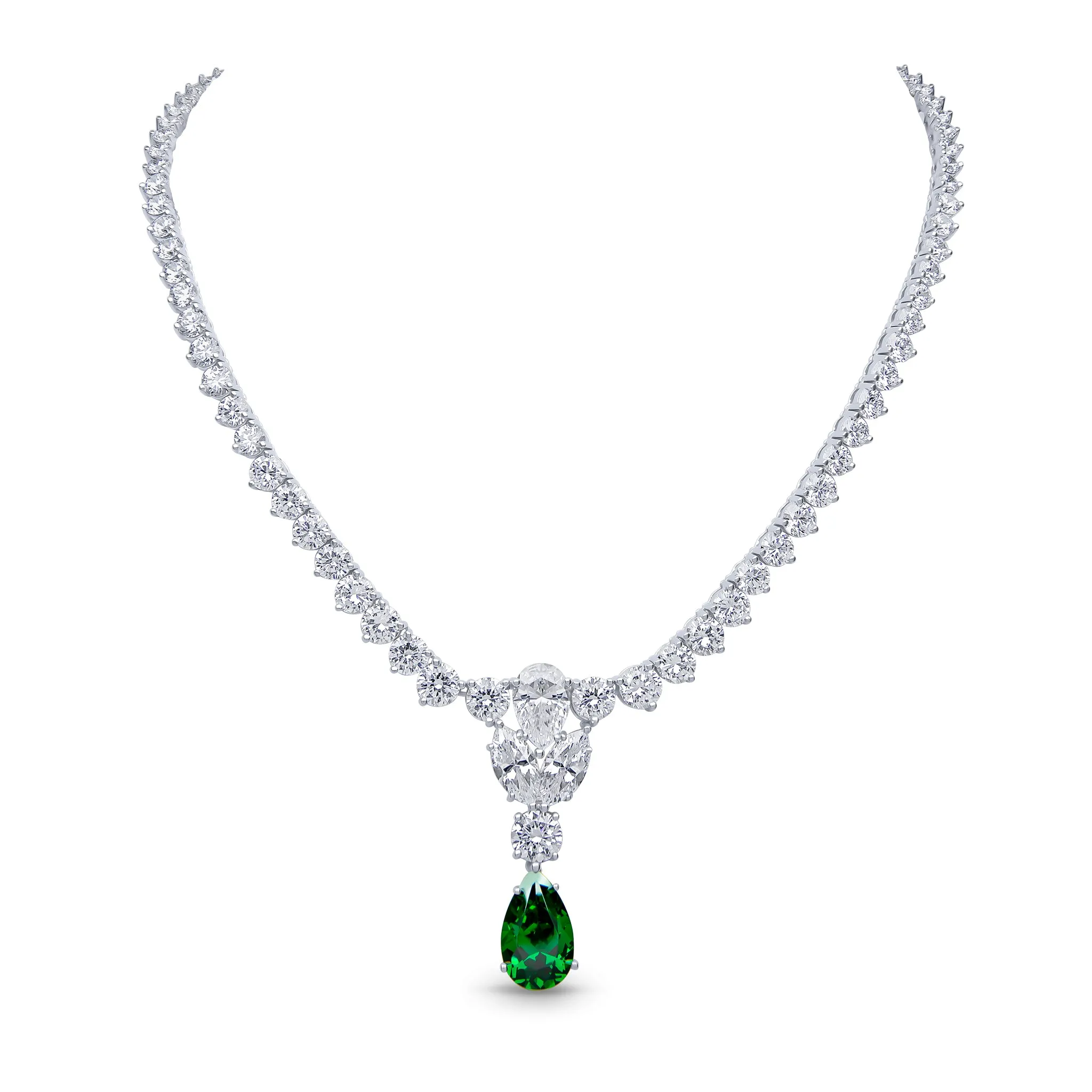 Rebecca Necklace (Emerald)