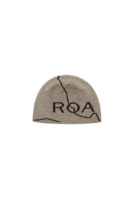 ROA - BEANIE LOGO TAUPE