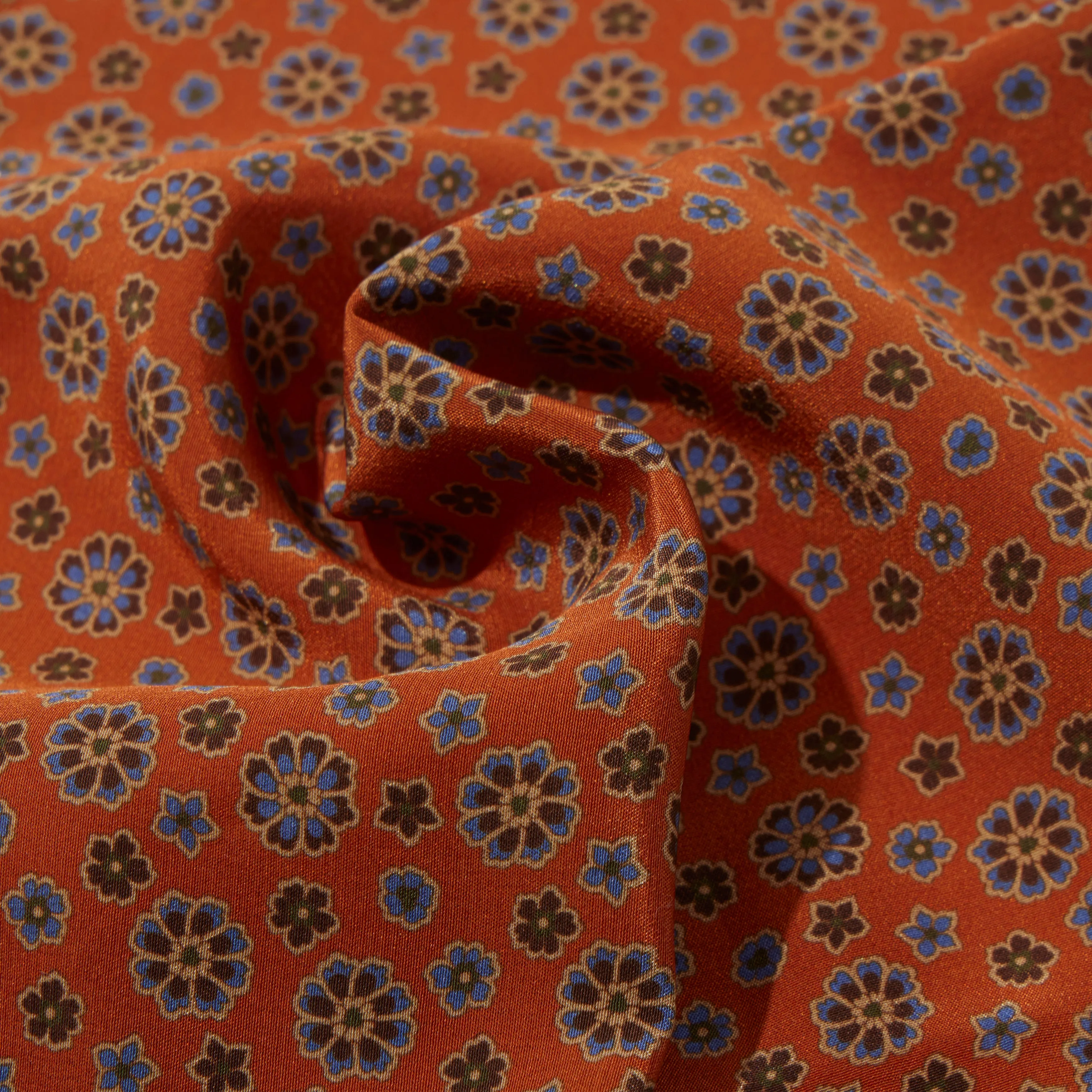 Silk Floral Pocket Square