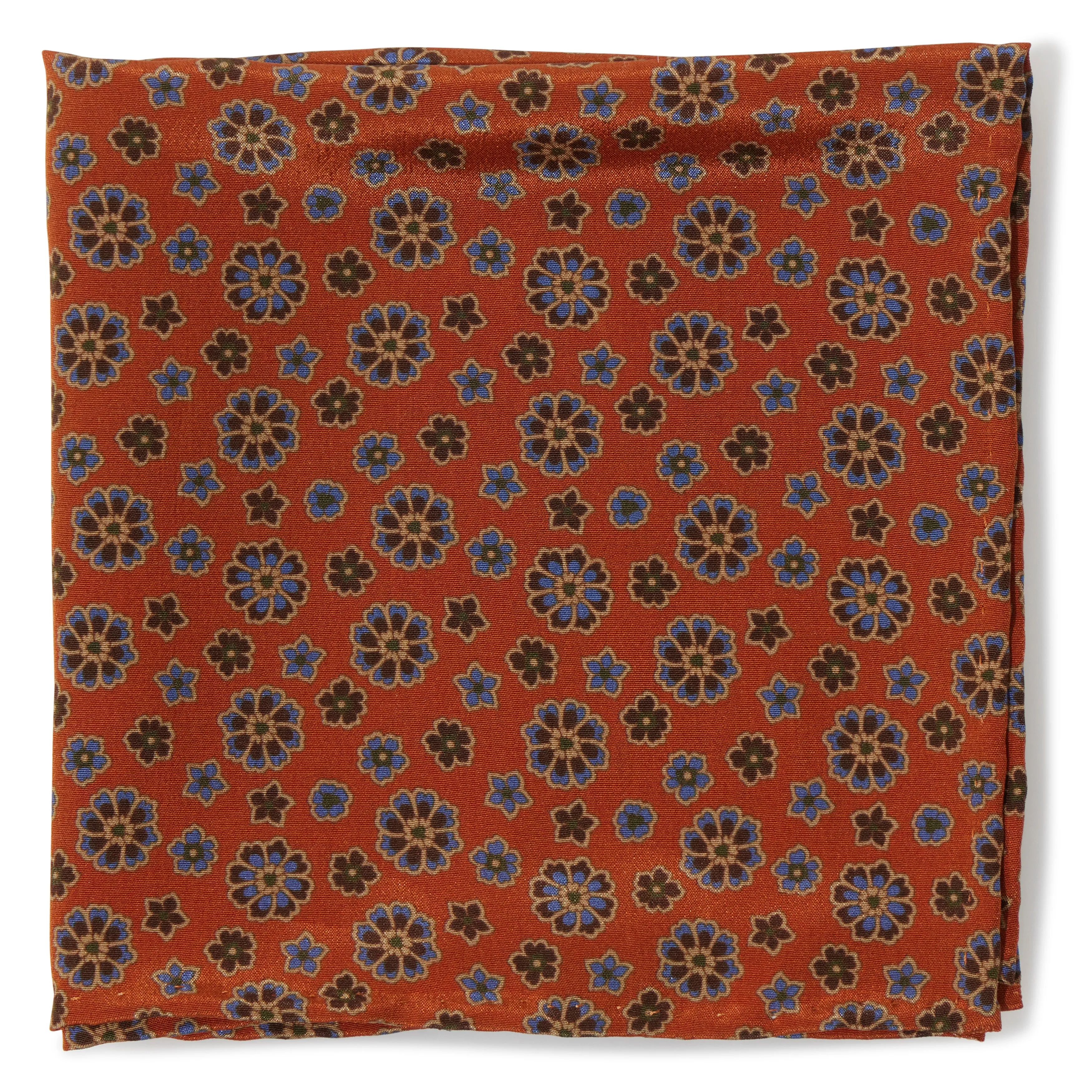 Silk Floral Pocket Square