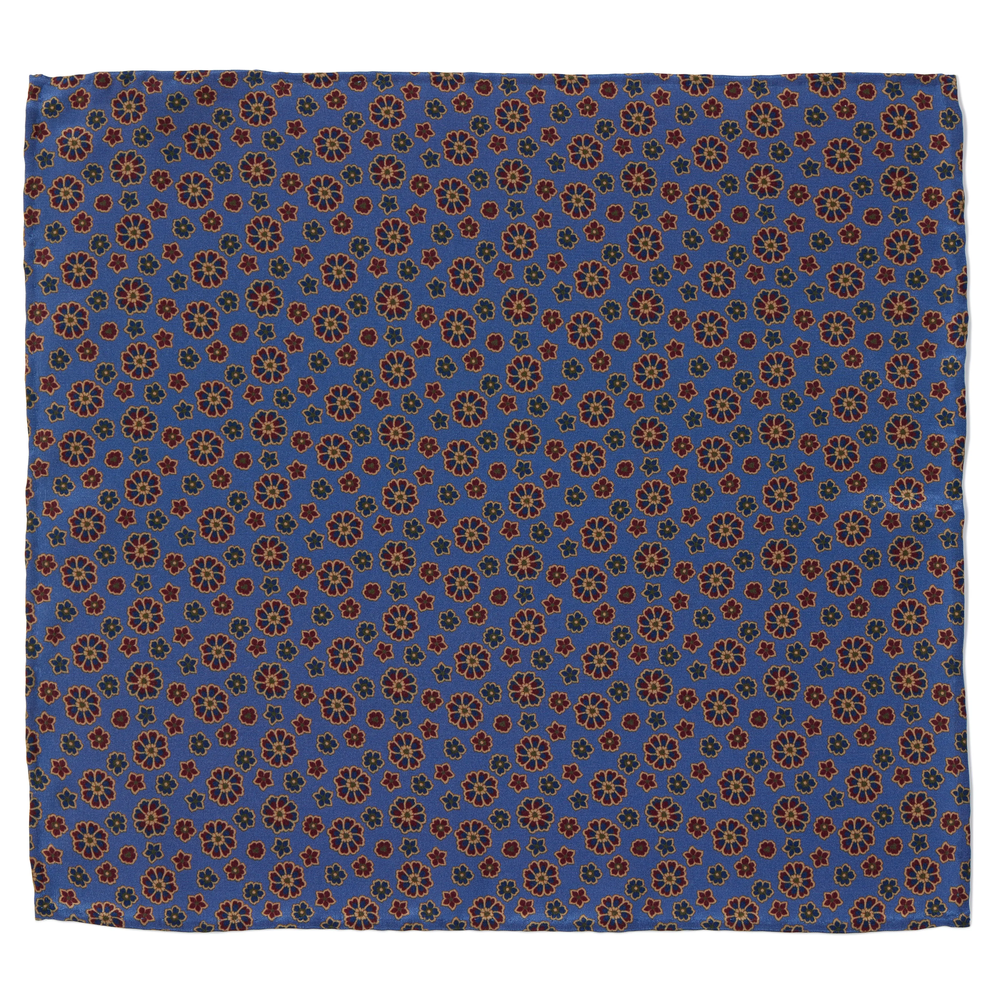 Silk Floral Pocket Square