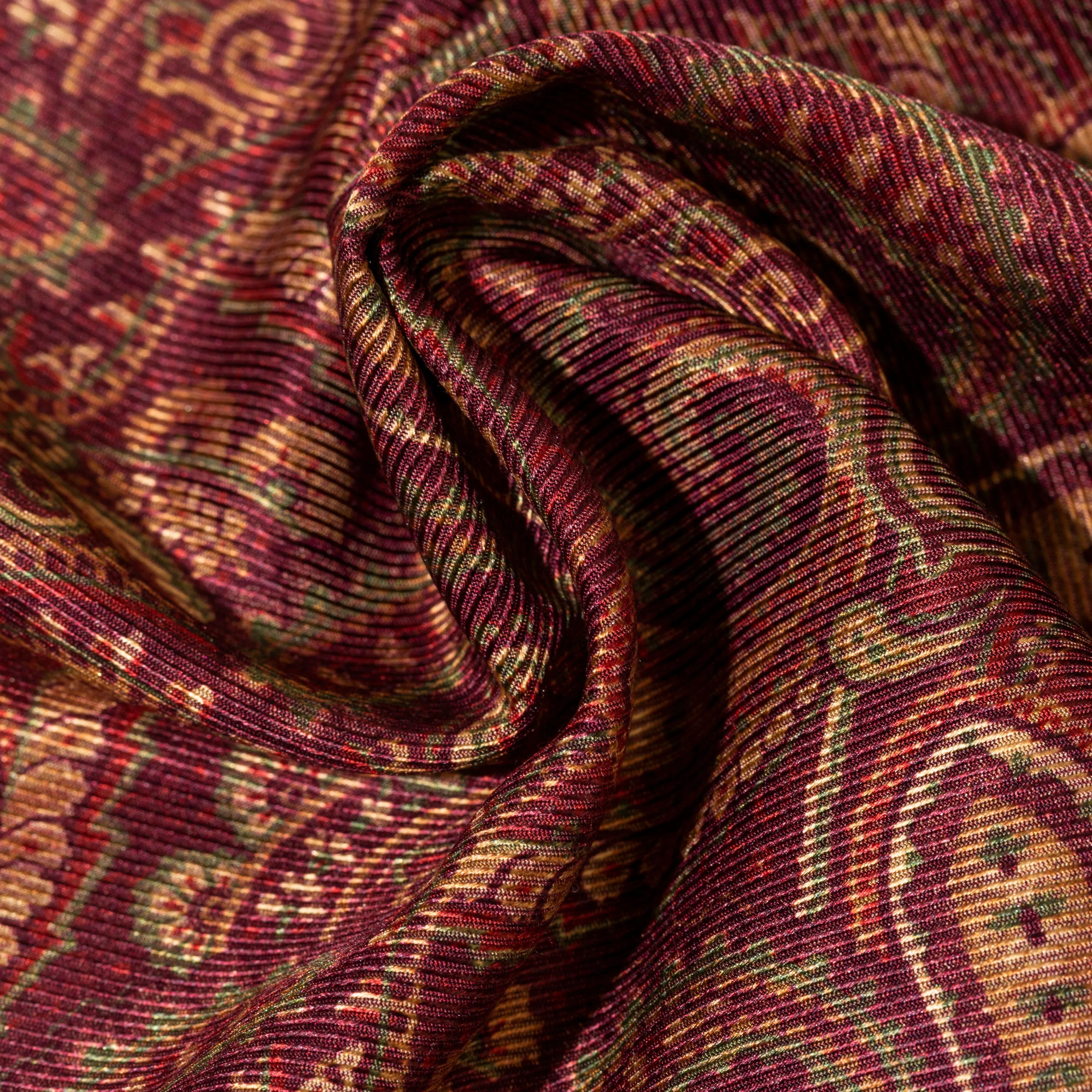 Silk Paisley Pocket Square