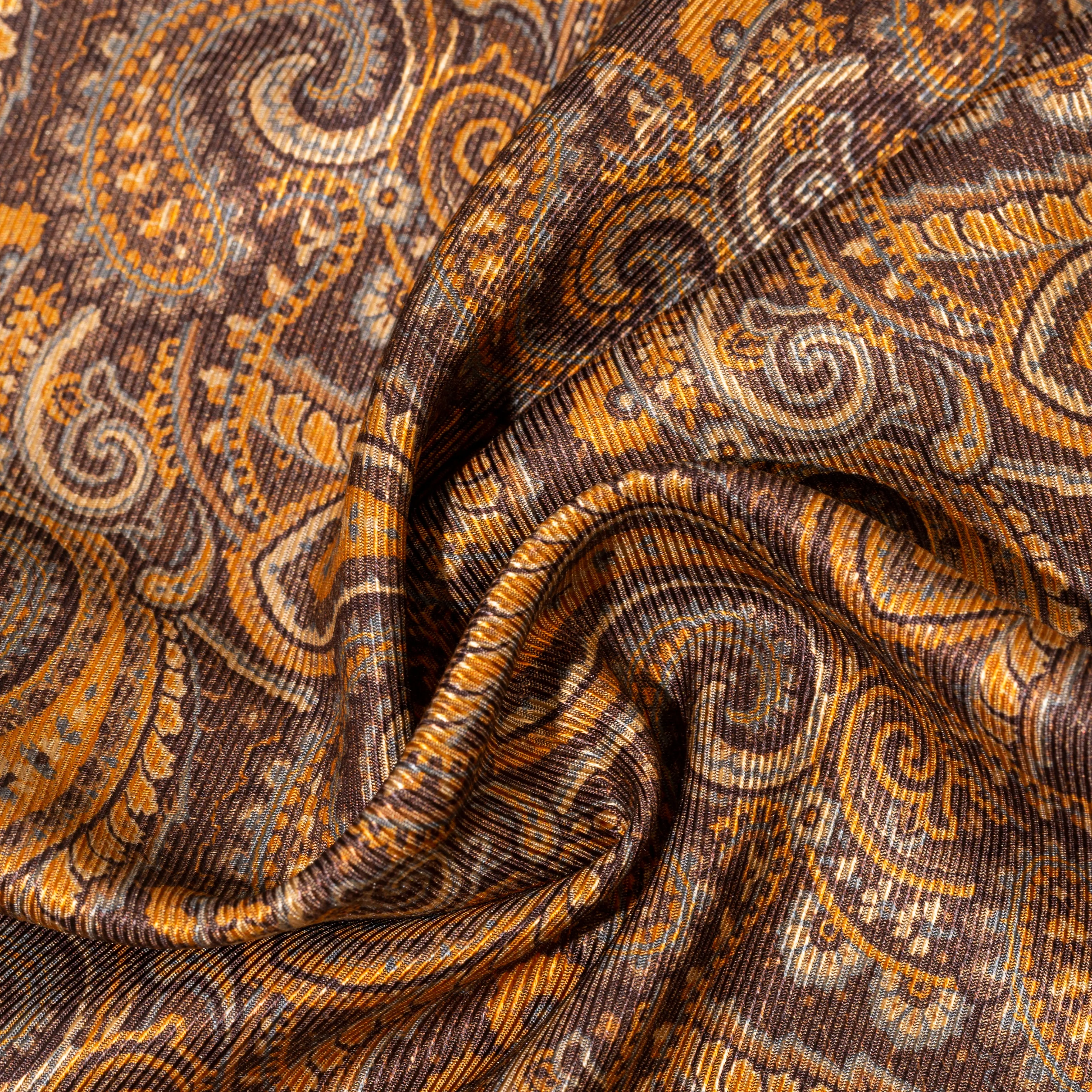 Silk Paisley Pocket Square