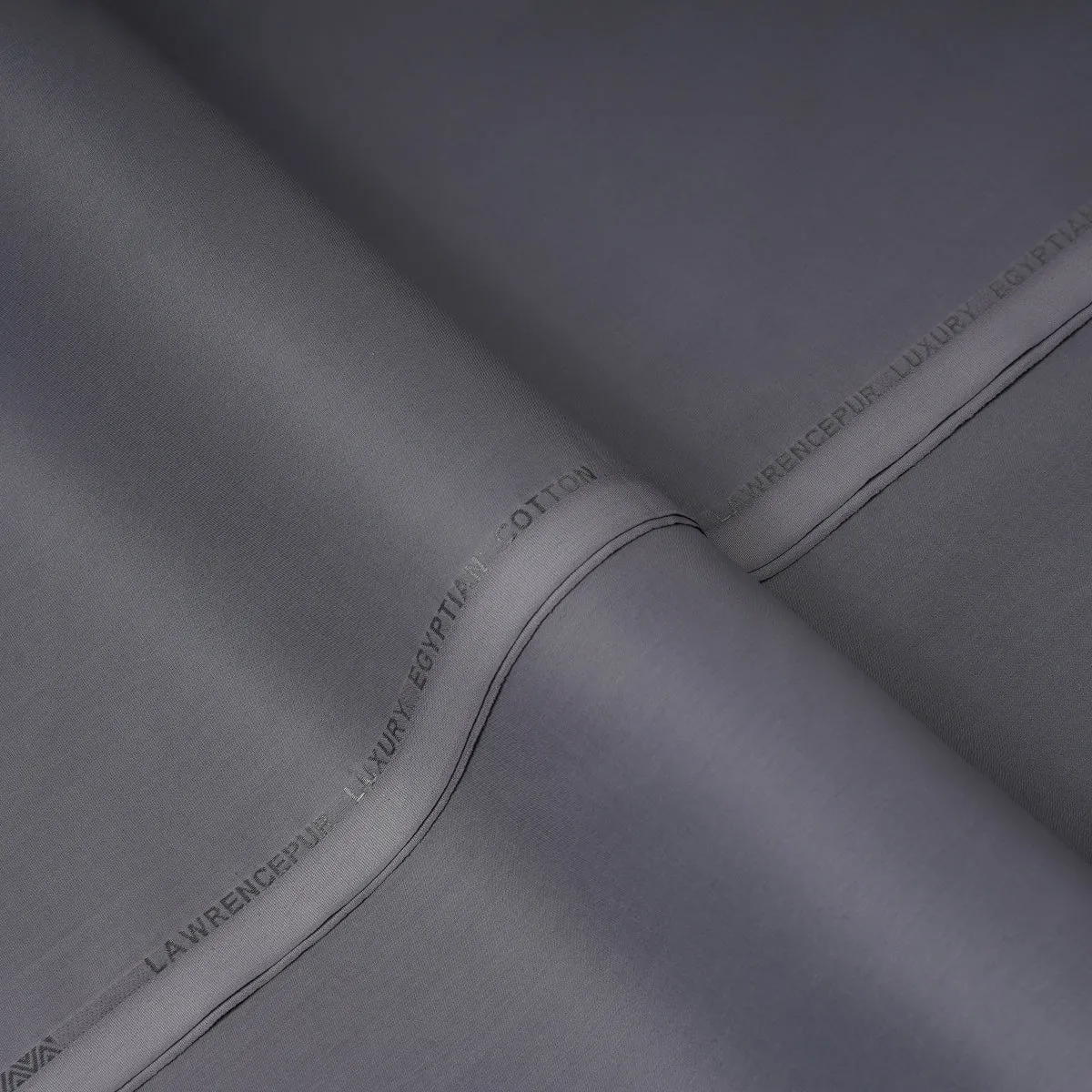 Slate Grey Plain, Luxury Egyptian Cotton, Shalwar Kameez Fabric