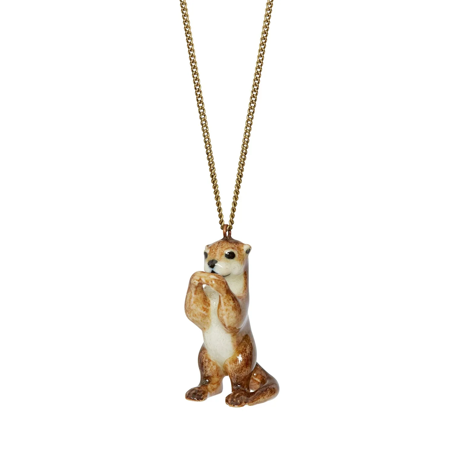 Standing Otter Necklace