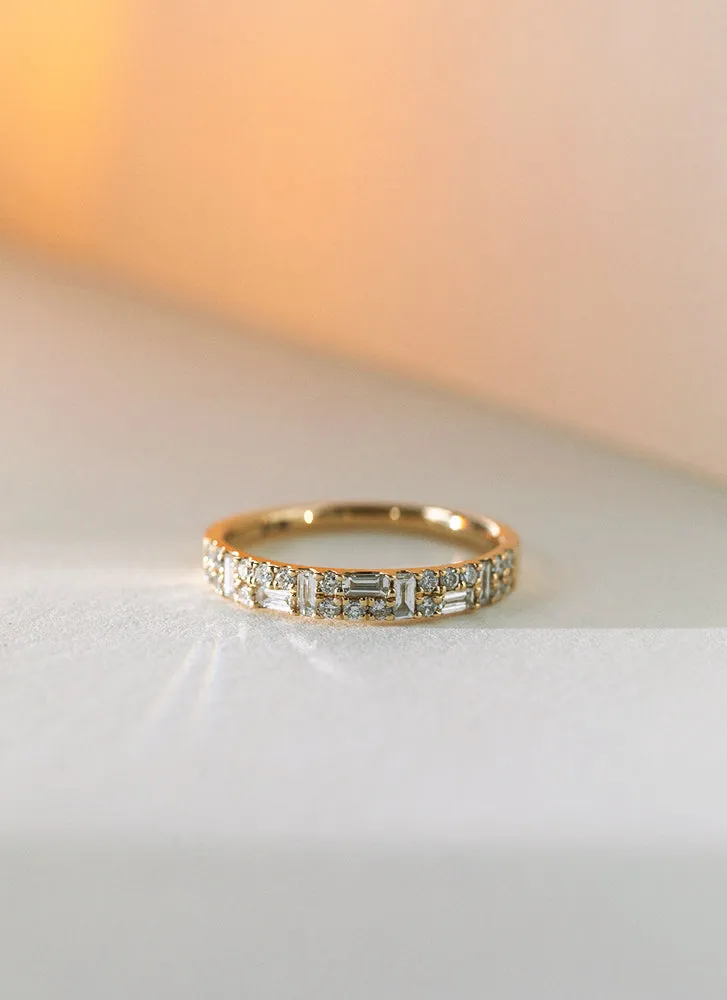 Toya diamond ring 14k gold