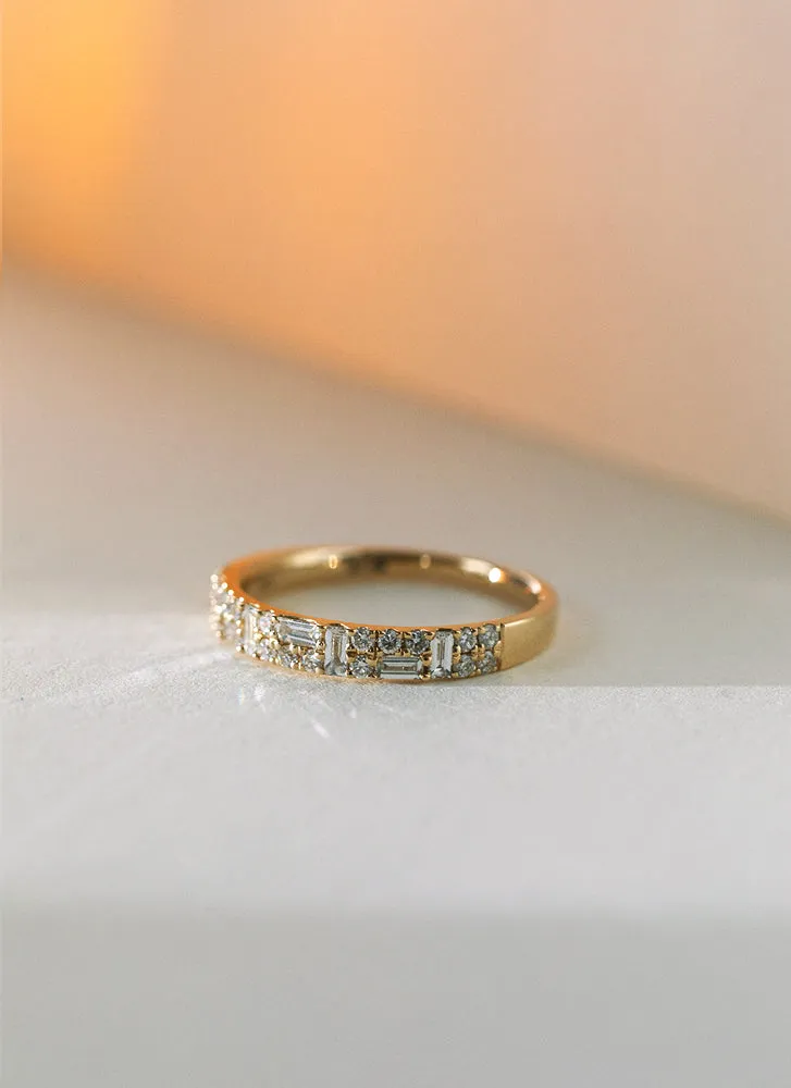 Toya diamond ring 14k gold