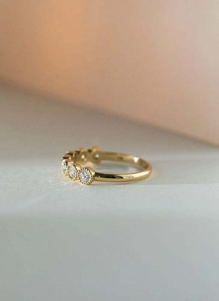 Tully diamond ring 14k gold