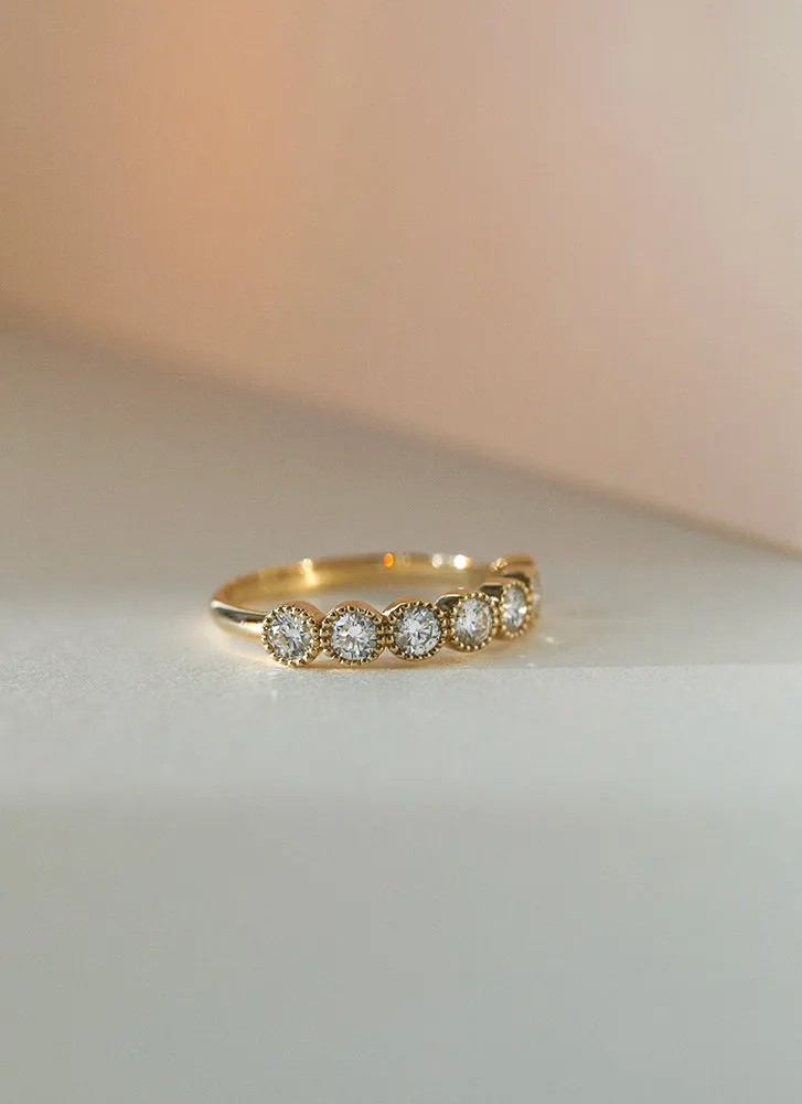 Tully diamond ring 14k gold