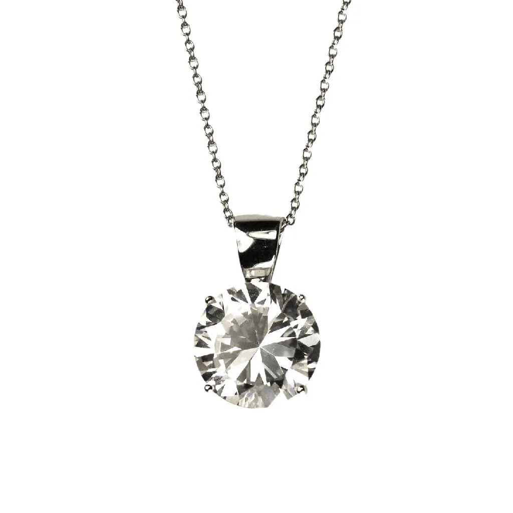 Vesper Pendant (Rhodium)