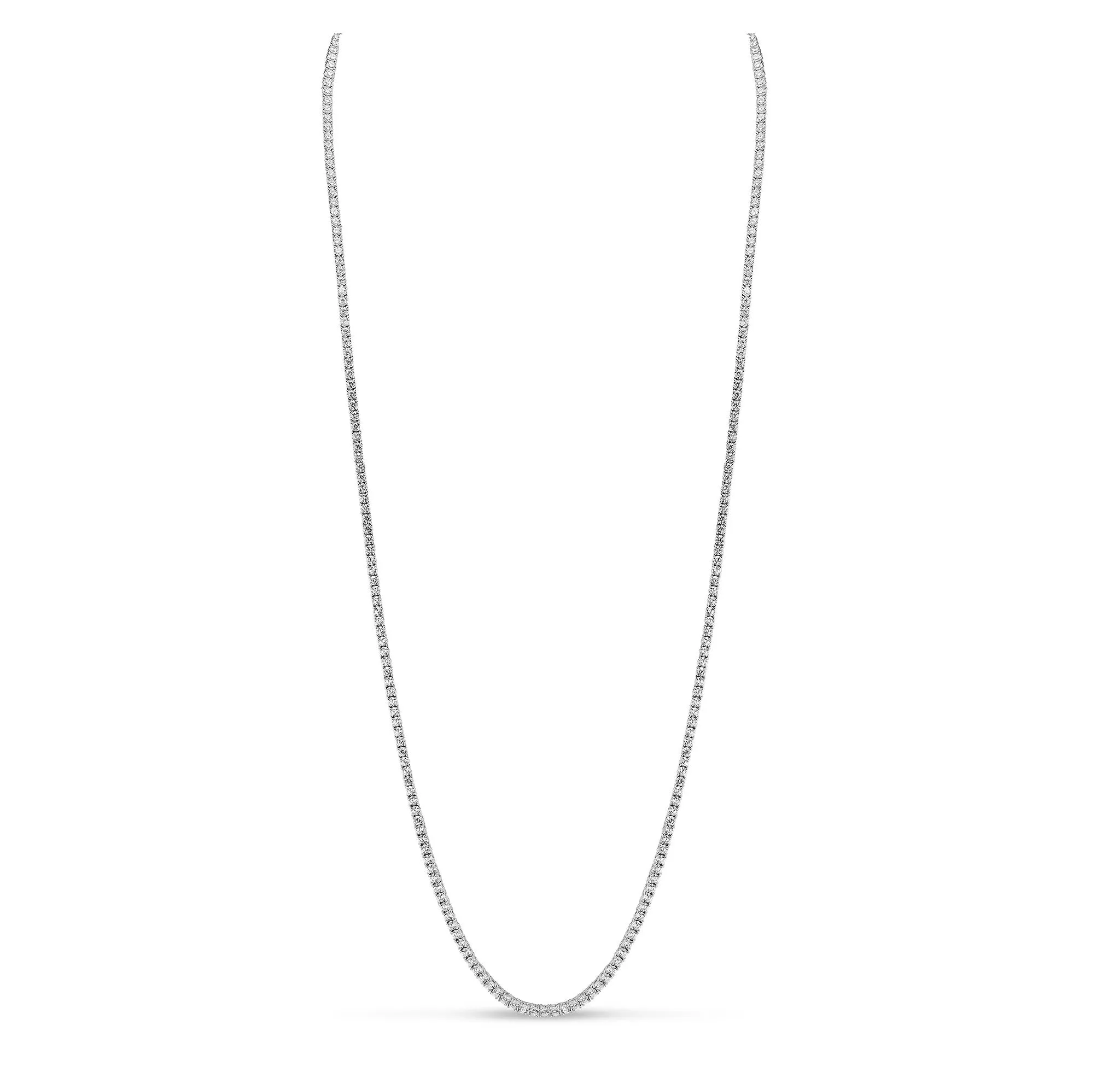 Vicky Necklace (Rhodium)